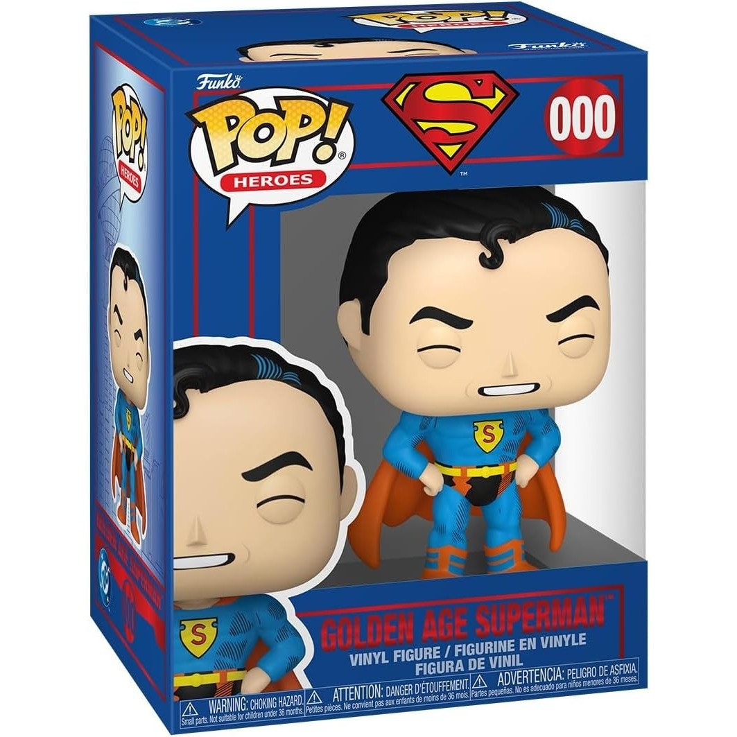 Funko POP ! DC comics Superman 609 - Superman âge d'or